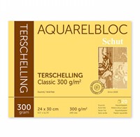 Schut aquarelblok Terschelling classic 300 grams 30x40 cm.