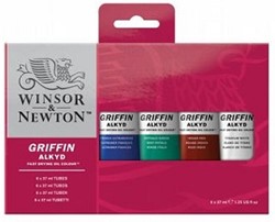 Startset griffin alkydverf 6x37ml.