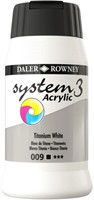 System 3 acryl cadmium scharlakenrood flacon 500 ml.