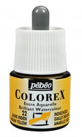 Pebeo Colorex Aquarelinkt serie 1 - indischgeel