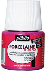 Pebeo porcelaine fuchsia - flacon 45 ml.