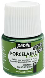 Pebeo porcelaine malachiet - flacon 45 ml.