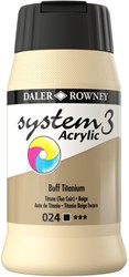 System 3 acryl beige  - flacon 500 ml