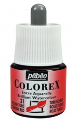 Pebeo Colorex Aquarelinkt serie 1 - turksrood