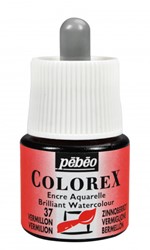 Pebeo Colorex Aquarelinkt serie 1 - vermiljoen