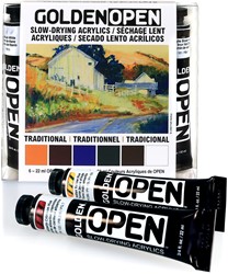 Golden open acrylics - sets