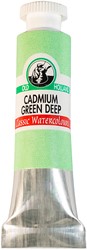 oudt hollandse aquarelverf cadmium green deep - tube 6 ml