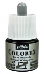 Pebeo Colorex Aquarelinkt serie 1 - zachtgrijs