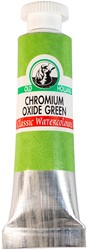oudt hollandse aquarelverf chromium oxide green - tube 6 ml