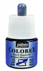 Pebeo Colorex Aquarelinkt serie 1 - nachtblauw