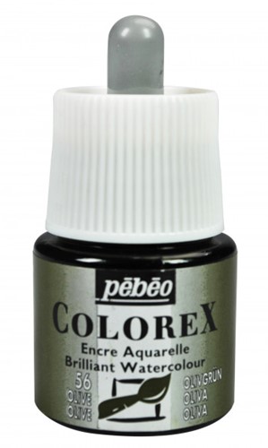 Pebeo Colorex Aquarelinkt serie 1 - olive