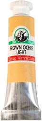oudt hollandse aquarelverf brown ochre light - tube 6 ml