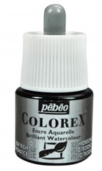 Pebeo Colorex Aquarelinkt serie 1 - driekleurenzwart