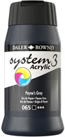 System 3 acryl paynesgrijs  - flacon 500 ml