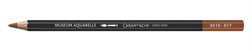 Caran d'ache museum aquarelpotlood burnt ochre