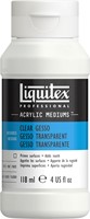 .Liquitex gesso primer transparant - flacon 118 ml.