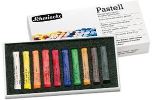 Boîte De Pastels Extra Doux Schmincke - 36 Demi-bâtons, Couleurs Larges, Qualité Artiste