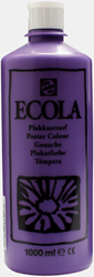 Talens ecola schoolplakkaatverf violet - flacon 1000 ml