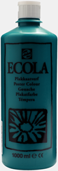 Talens ecola schoolplakkaatverf donkergroen - flacon 1000 ml