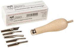 Abig Linoleum snij set
