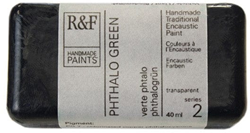 R&F encaustiekverf phtalogroen