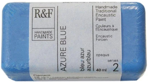 R&F encaustiekverf azuurblauw