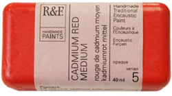 R&F encaustiekverf  cadmiumrood middel