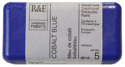 R&F encaustiekverf  kobaltblauw
