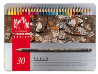 Caran d'Ache Pablo kleurpotloden metalen doos 30 stuks