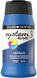 System 3 acryl cobaltblauw  - flacon 500 ml