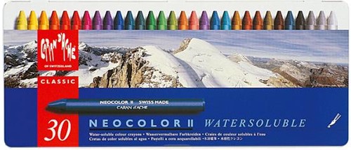 Caran d'Ache Neocolor II wateroplosbaar - 30 stuks