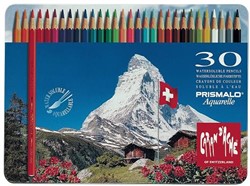 Caran d'Ache Prismalo kleur- aquarelpotloden - set 30 stuks