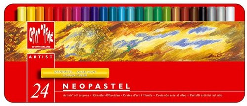 Caran d'Ache Neopastel doos 24 stuks