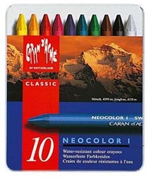 Caran d'Ache Neocolor I watervast - 10 stuks