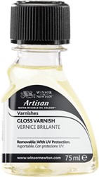 Artisan slotvernis glans watervermengbaar - flacon 75 ml.