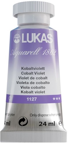 lukas aquarel cobalt violet - tube 24 ml-2