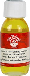 oudt hollandse dammar retoucheervernis - flacon 100 ml.