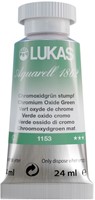 lukas aquarel chroomoxyde groen - tube 24 ml-2