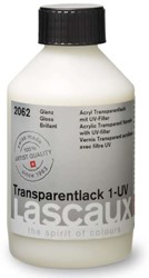 Lascaux Acrylvernis met U.V. filter glanzend - flacon 250 ml.