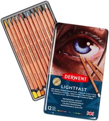 Derwent Lightfast set 12 kleurpotloden