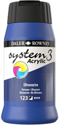 System 3 acryl ultramarijnblauw   - flacon 500 ml