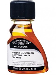 W&N drogende lijnolie - flacon 75 ml.