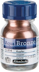 Schmincke aqua bronspoeder met bindmiddel - copper - flacon 20 ml.