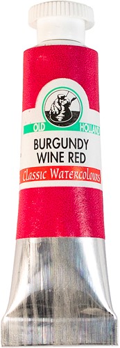 oudt hollandse aquarelverf burgundy wine red - tube 6 ml