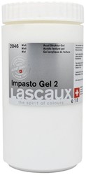 lascaux impasto gel 2 mat - flacon 1000 ml.