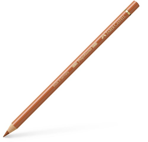 Polychromos kleurpotlood oker gebrand