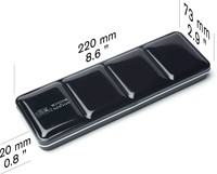 Winsor & Newton artists watercolour lichtgewicht metalbox 24 halve napjes-3