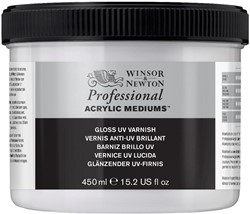 WN acrylvernis glans met UV filter - flacon 450 ml.