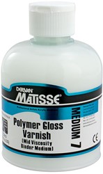 Matisse polymer vernis/medium glans - 250ml.