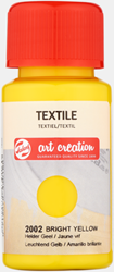 Art Creation textielverf heldergeel - flacon 50 ml.